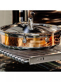 Hestan CopperBond stainless steel sauteuse pan 26cm, UK version