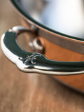 Hestan CopperBond saute pan with lid 26cm - British product