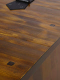 Laura Ashley 9 drawer coffee table dark brown, UK version