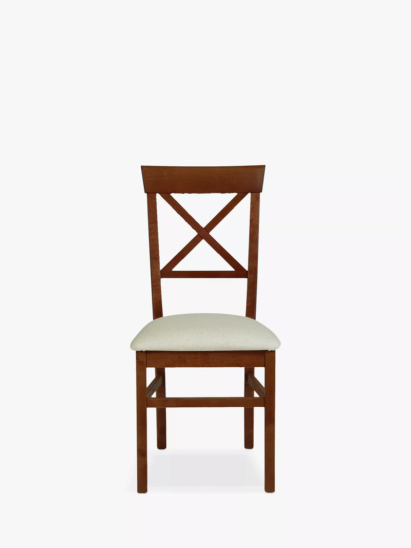 Laura Ashley Balmoral dark chestnut dining chairs set of 2, imported from the UK