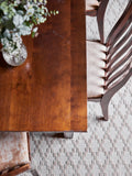Laura Ashley Garrat dining chairs dark brown set of two, UK version