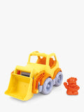 Green Toys scooper truck with bulldog figure, UK version