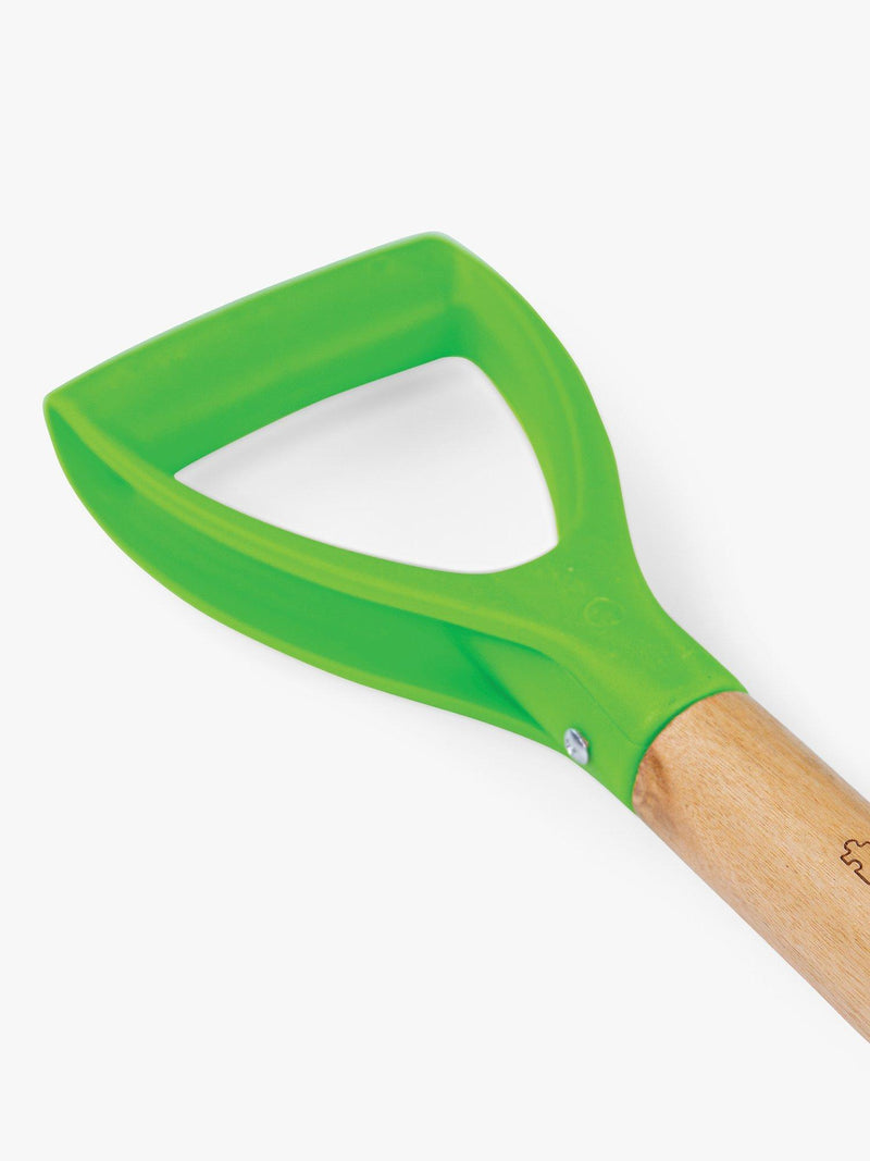 Bigjigs Toys children's short handled shovel, imported from the UK