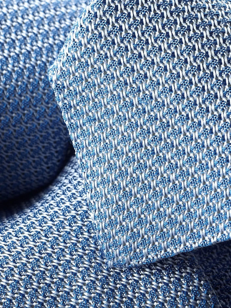 Charles Tyrwhitt Grenadine silk tie 8cm width (British brand)