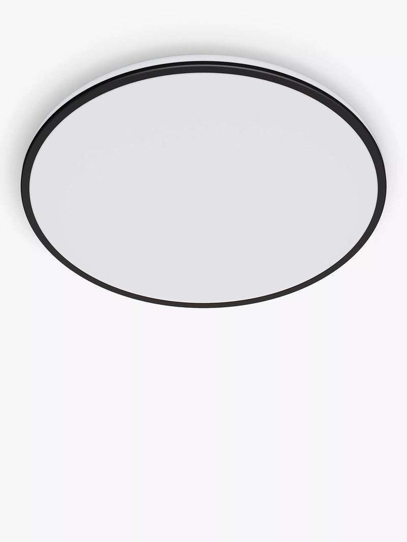 Philips flush ceiling light black 40cm (British brand)