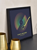 nielsen vinyl record album frame 34 x 34cm, UK version