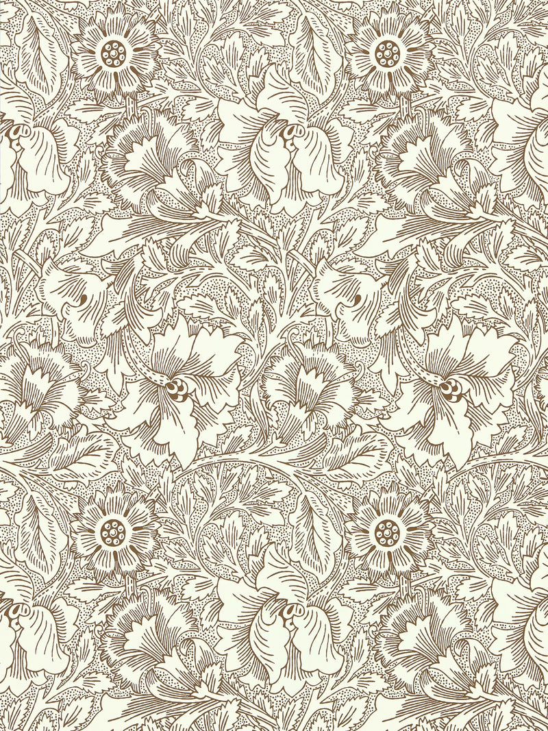 Morris & Co Poppy wallpaper - British product