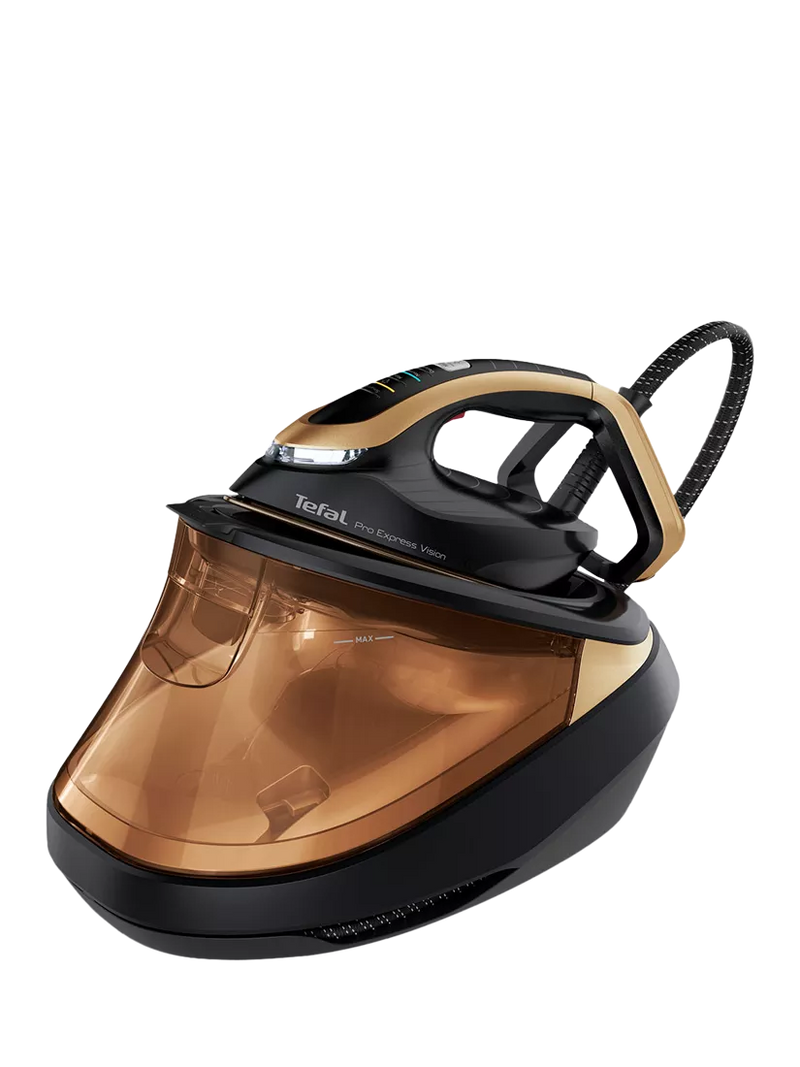 Tefal Pro Express Vision steam iron black/gold (British brand)