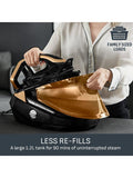 Tefal Pro Express Vision steam iron black/gold (British brand)