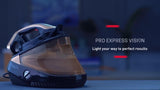 Tefal Pro Express Vision steam iron black/gold (British brand)