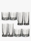 RIEDEL clear highball and tumbler glass set, 8-piece, imported from the UK
