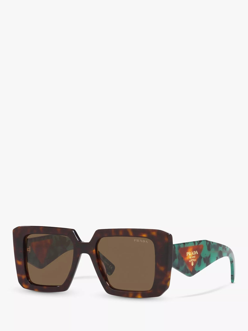Prada PR 23YS Women's Chunky Square Sunglasses