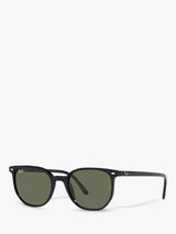 John Lewis Ray-Ban RB2197 Elliot Sunglasses Black/Green- Buy online at McGrocer