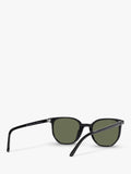 Ray-Ban Elliot round sunglasses black frame green glass lenses (British brand)