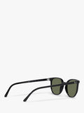 Ray-Ban Elliot round sunglasses black frame green glass lenses (British brand)