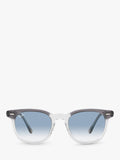 Ray-Ban Hawkeye sunglasses square frame grey blue 52mm, imported from the UK