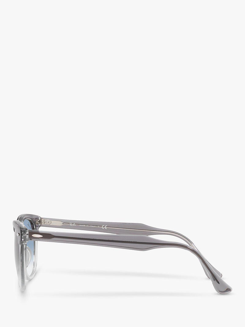Ray-Ban Hawkeye sunglasses square frame grey blue 52mm, imported from the UK
