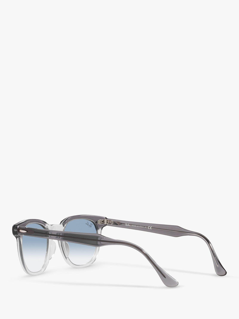 Ray-Ban Hawkeye sunglasses square frame grey blue 52mm, imported from the UK