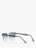 Ray-Ban Hawkeye sunglasses square frame grey blue 52mm, imported from the UK