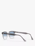 Ray-Ban Hawkeye sunglasses square frame grey blue 52mm, imported from the UK