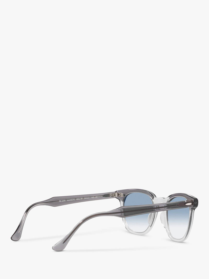 Ray-Ban Hawkeye sunglasses square frame grey blue 52mm, imported from the UK