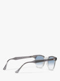 Ray-Ban Hawkeye sunglasses square frame grey blue 52mm, imported from the UK