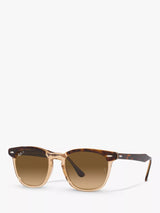 John Lewis Ray-Ban RB2298 Hawkeye Unisex Polarised Sunglasses Transparent Havana/Brown- Buy online at McGrocer