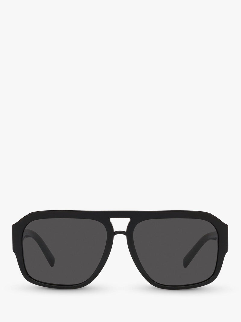 Dolce & Gabbana aviator sunglasses Black/Grey, imported from the UK