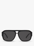 Dolce & Gabbana aviator sunglasses Black/Grey, imported from the UK