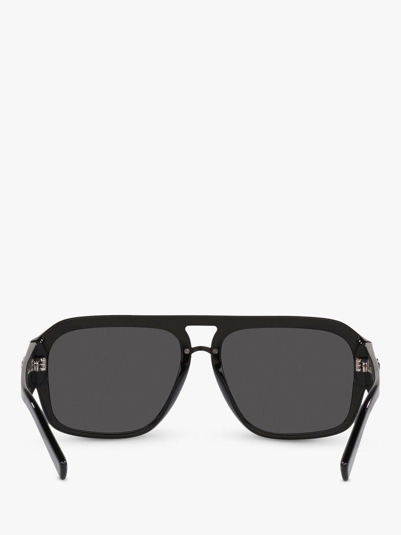 Dolce & Gabbana aviator sunglasses Black/Grey, imported from the UK