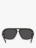 Dolce & Gabbana aviator sunglasses Black/Grey, imported from the UK