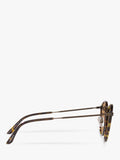 Giorgio Armani oval sunglasses in tortoise brown, imported from the UK