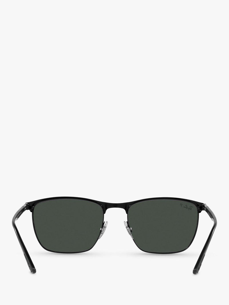 Ray-Ban RB3594 polarised sunglasses matte black, UK version