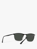 Ray-Ban RB3594 polarised sunglasses matte black, UK version