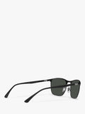 Ray-Ban RB3594 polarised sunglasses matte black, UK version