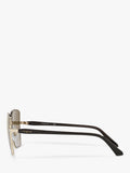 Vogue cat eye polycarbonate lens sunglasses with gradient (British brand)