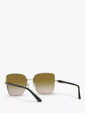 Vogue cat eye polycarbonate lens sunglasses with gradient (British brand)