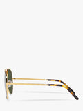 Ray-Ban aviator sunglasses RB3625 gold green 58mm, UK version