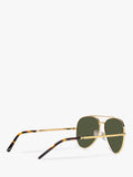 Ray-Ban aviator sunglasses RB3625 gold green 58mm, UK version
