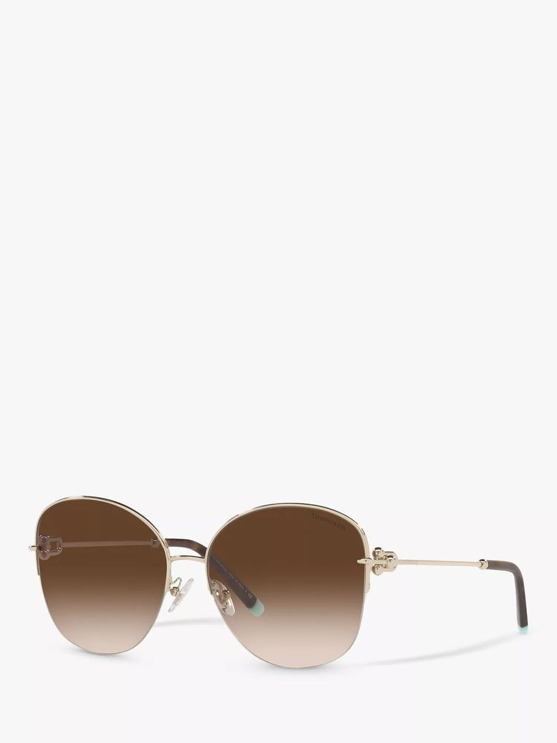 Tiffany & Co oval pillow shape sunglasses 58mm (British brand)