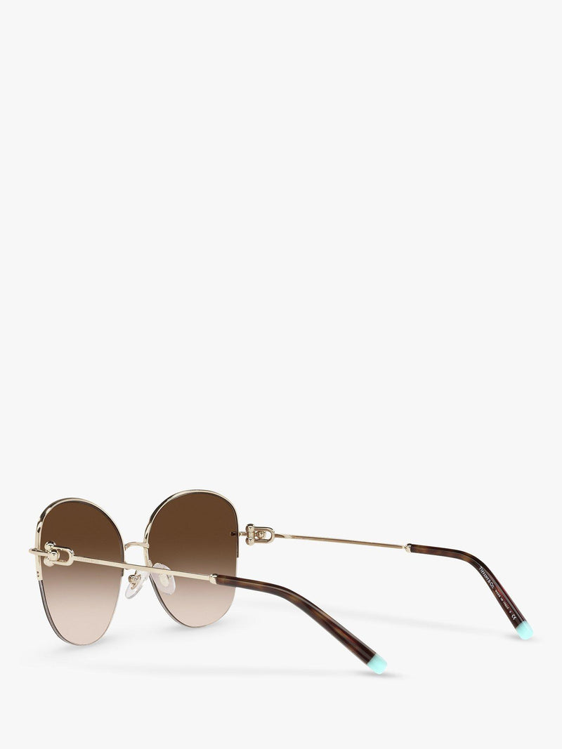 Tiffany & Co oval pillow shape sunglasses 58mm (British brand)