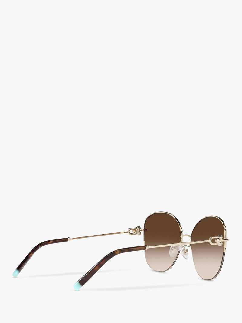 Tiffany & Co oval pillow shape sunglasses 58mm (British brand)