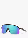 Oakley Sutro Lite rectangular sunglasses matte black mirror blue, imported from the UK