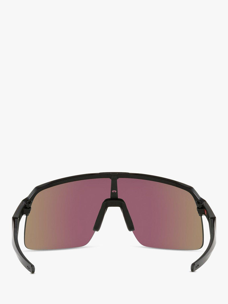Oakley Sutro Lite rectangular sunglasses matte black mirror blue, imported from the UK