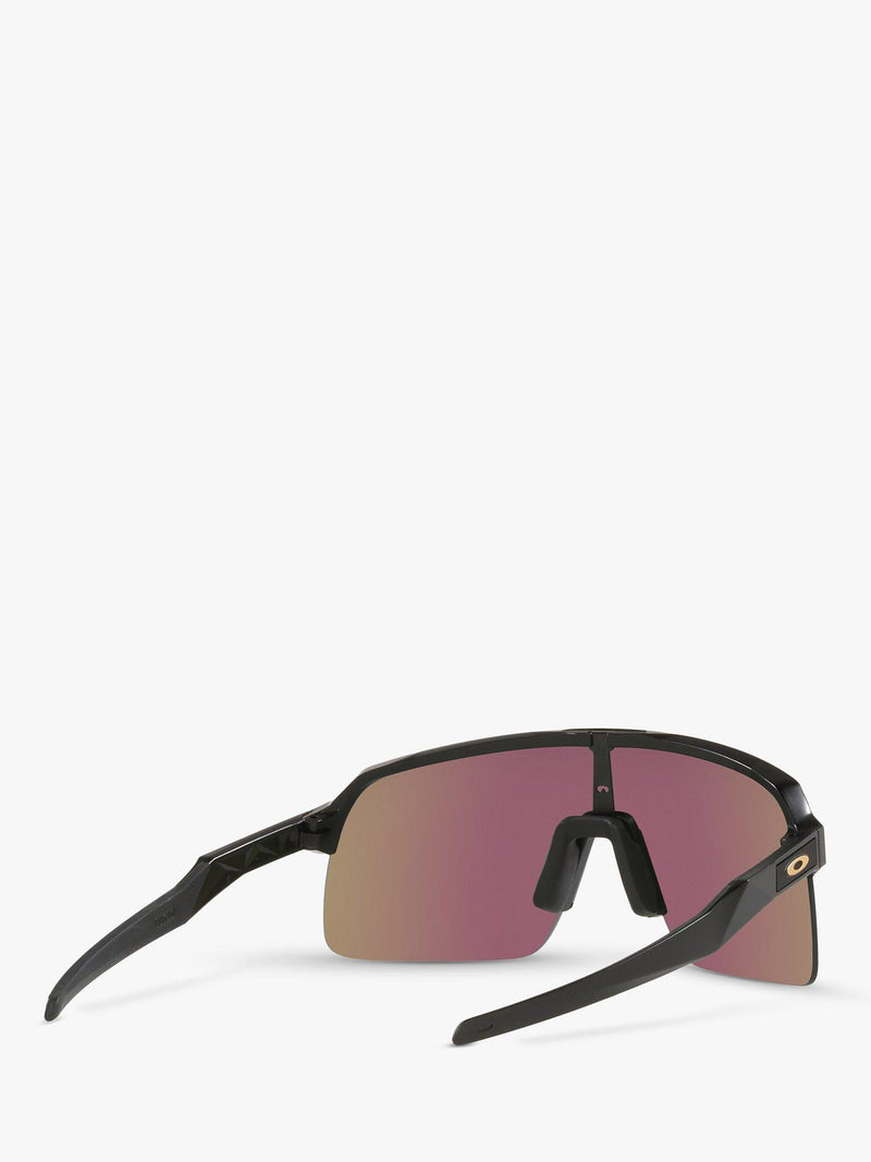 Oakley Sutro Lite rectangular sunglasses matte black mirror blue, imported from the UK