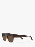 TOM FORD Dunning rectangular sunglasses 55mm lens width (British brand)