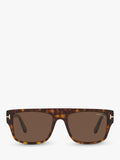 TOM FORD Dunning rectangular sunglasses 55mm lens width (British brand)
