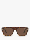 TOM FORD Dunning rectangular sunglasses 55mm lens width (British brand)