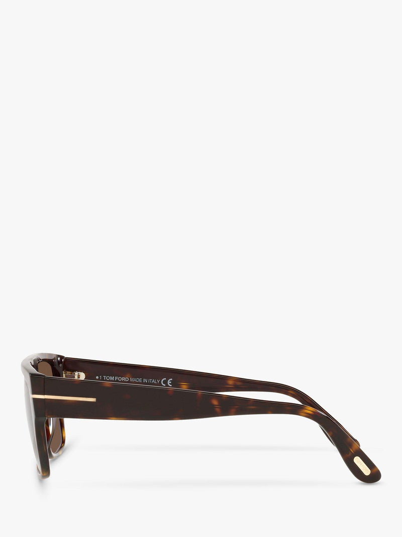 TOM FORD Dunning rectangular sunglasses 55mm lens width (British brand)