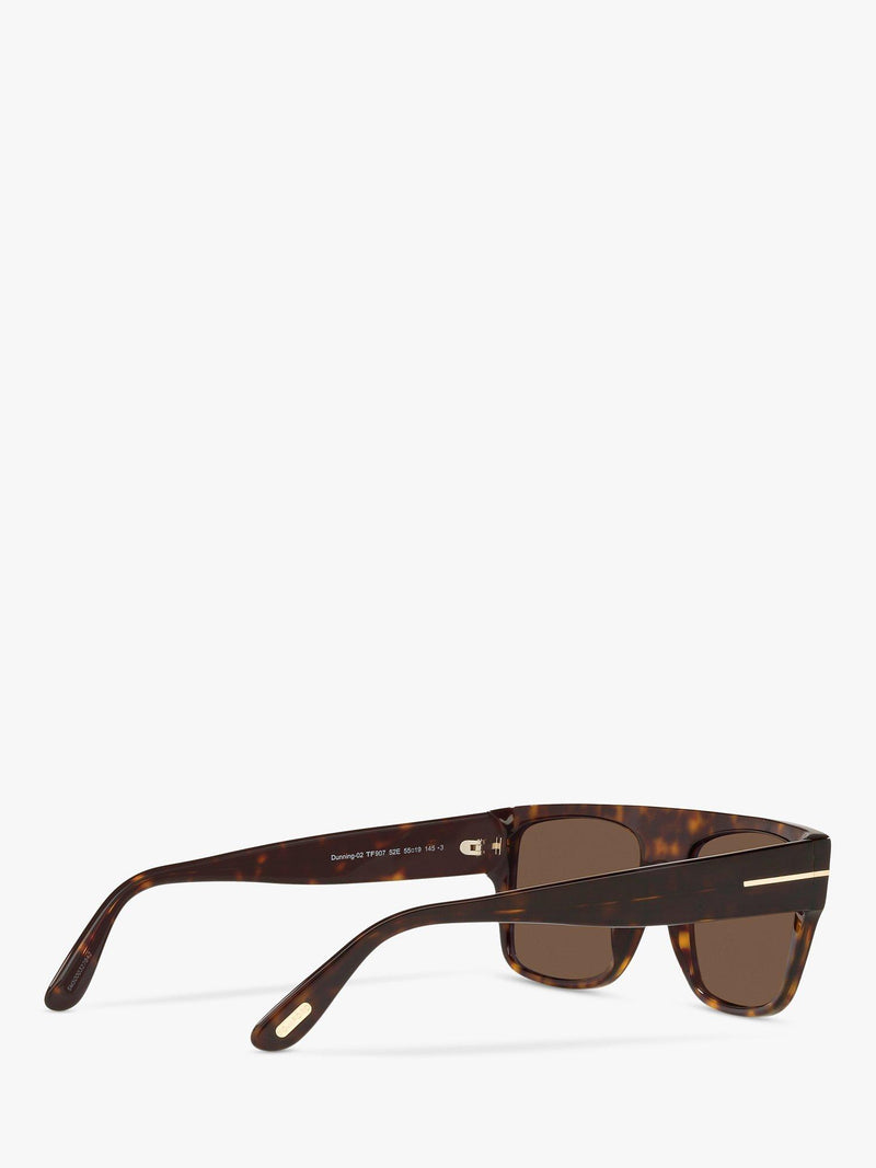 TOM FORD Dunning rectangular sunglasses 55mm lens width (British brand)